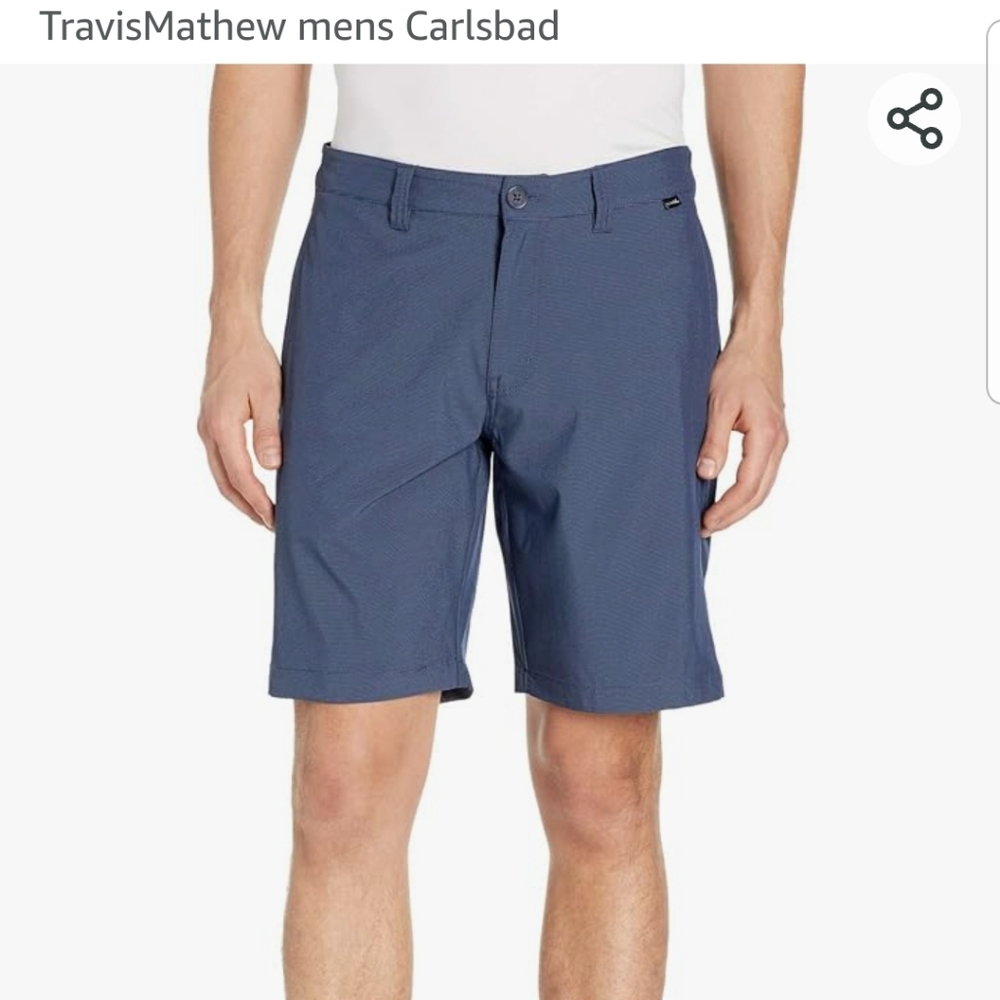 NWT TRAVIS MATHEW CARLSBAD MEN'S SHORTS SIZE 40